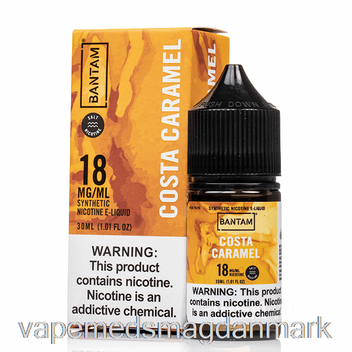Vape Med Smag Costa Karamel - Bantam Salt - 30ml 18mg